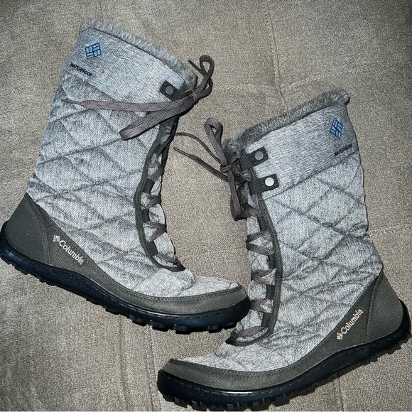 Columbia Women's Minx Mid II Omni-Heat Twill Apres Boots Size 9 - Picture 3 of 7